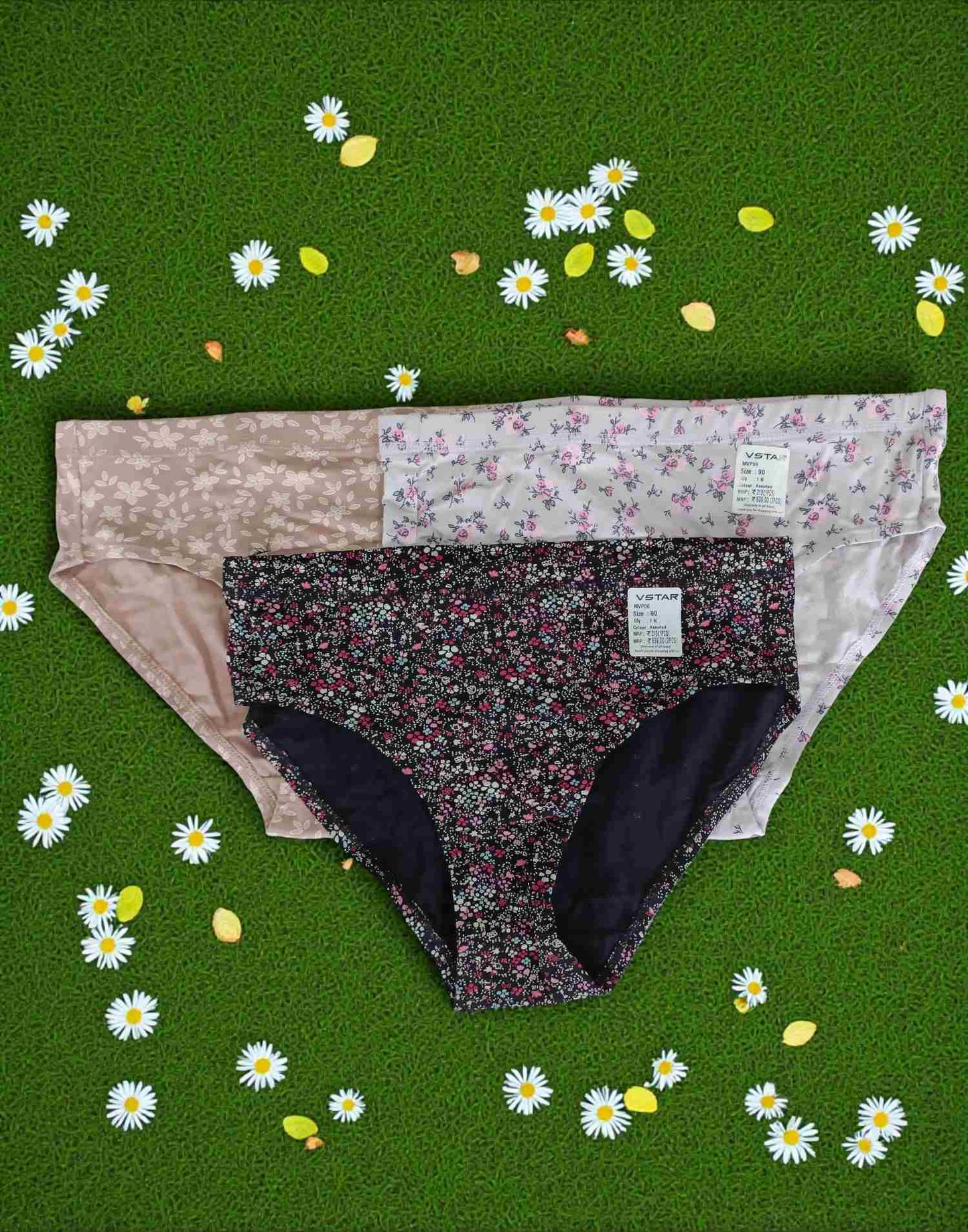 280925PS (E6421-E6424) VSTAR MOV EASY PANTIES (3 in 1 COMBO) - Assorted 8