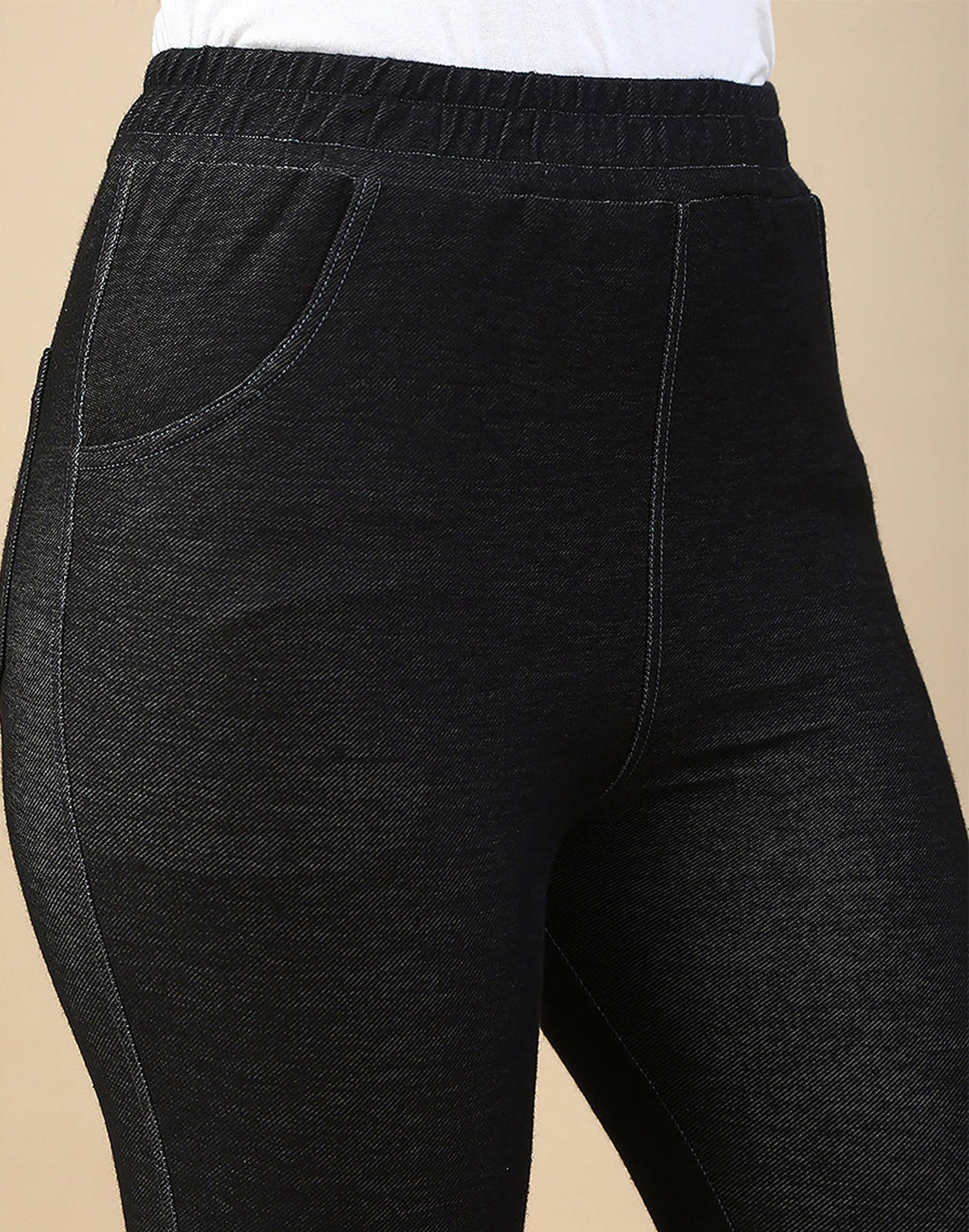 JEGGINGS BLACK E6320 200426JB - ELENTRA DESIGNS BY NIMI HEINS