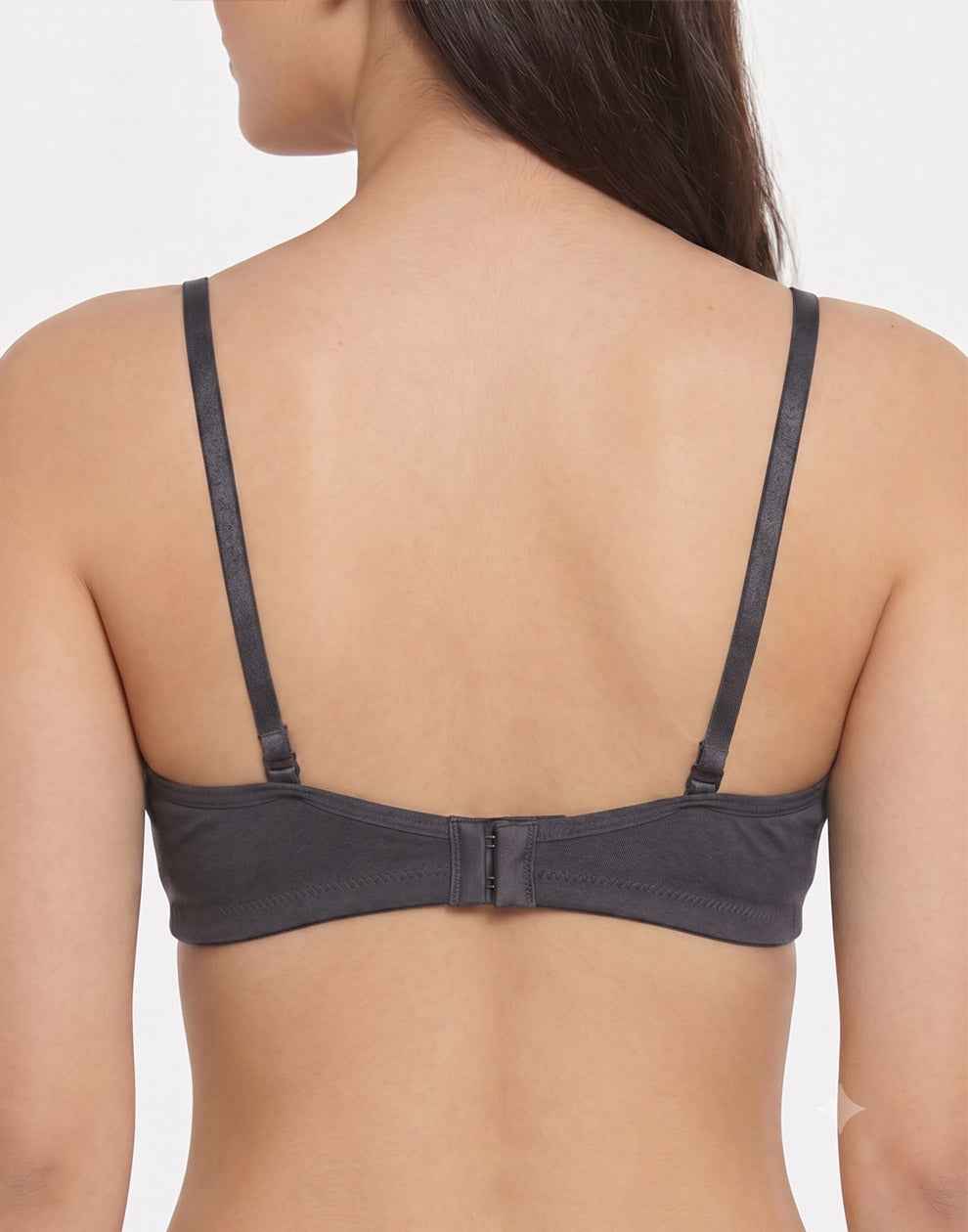 NON PADDED BRA BRIDA MONICA DARK GRAY E6444 220925BR