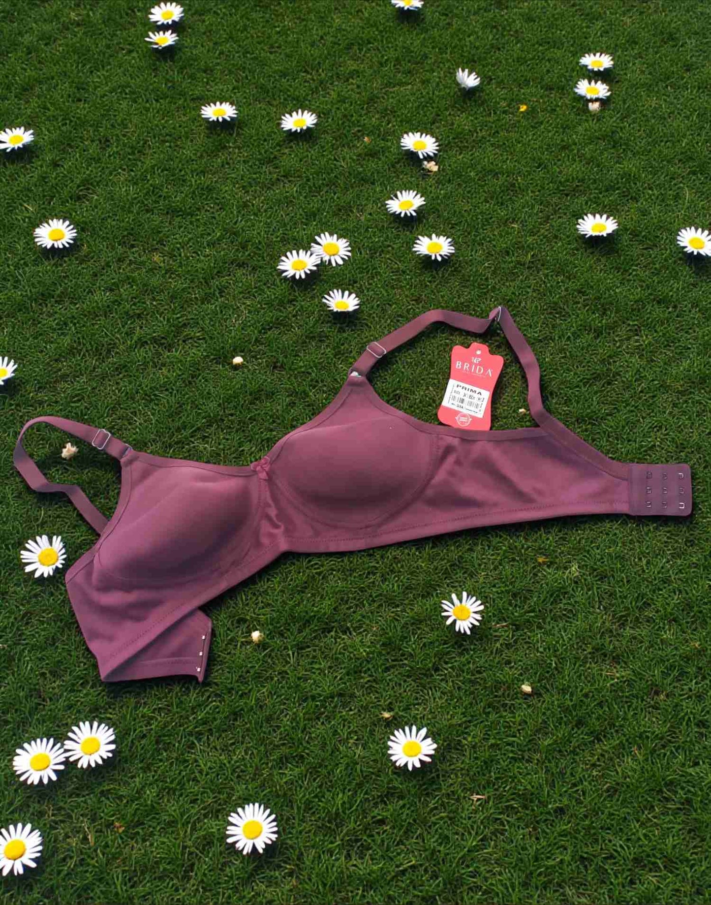 170925BR (E6443) BRIDA NON PADDED BRA - Dark Purple