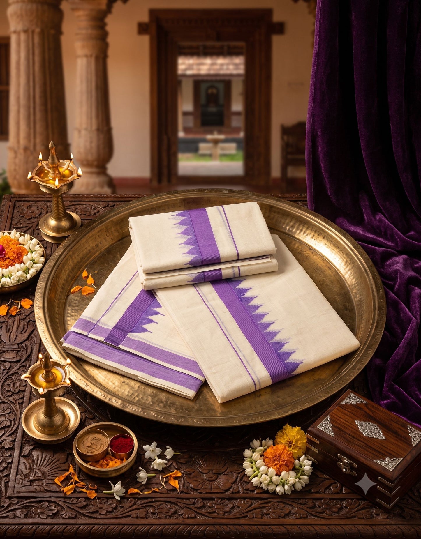 SET MUNDU LAVENDER E7270 090926SM