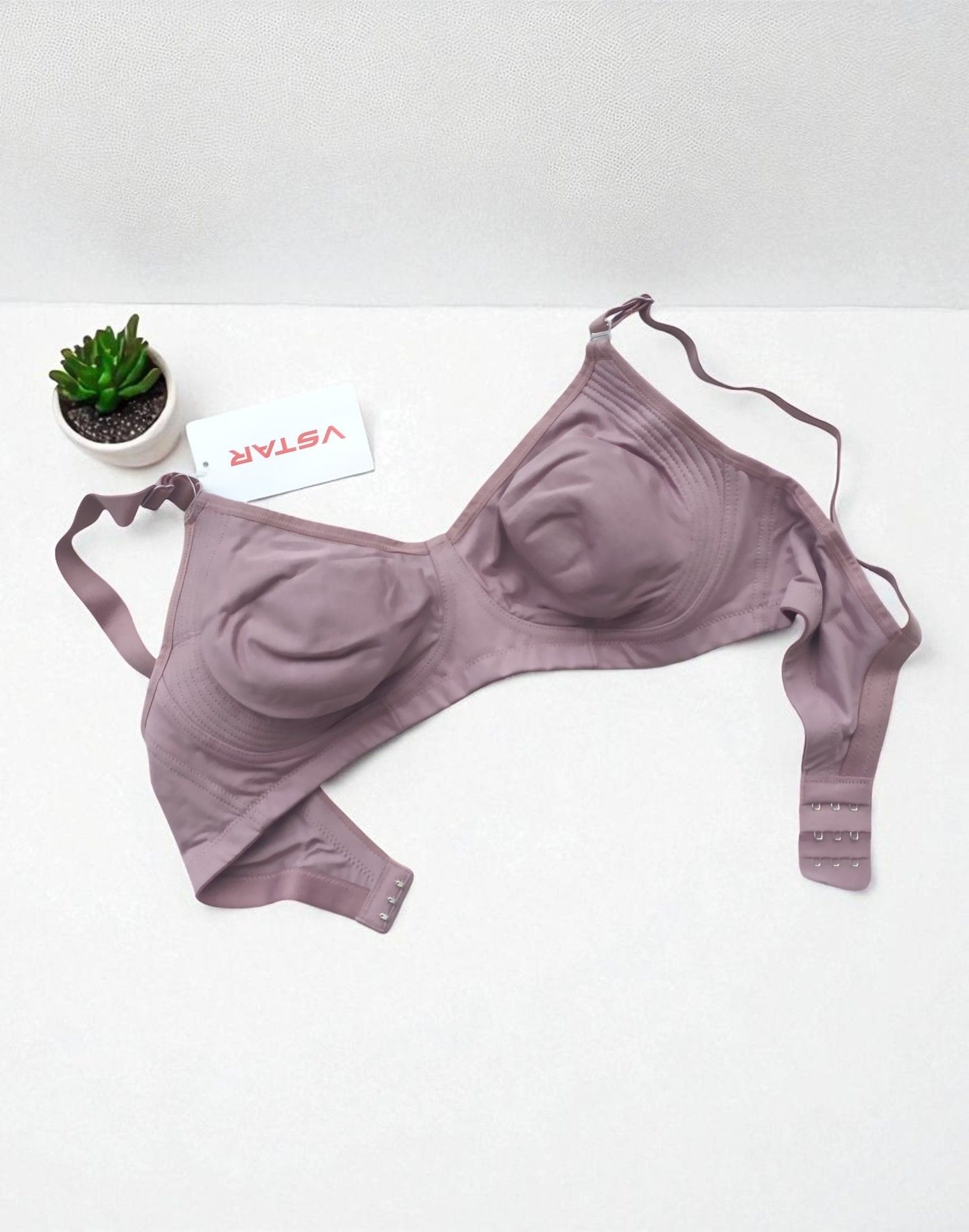160925BR (E6428) VSTAR NON PADDED BRA - Grape