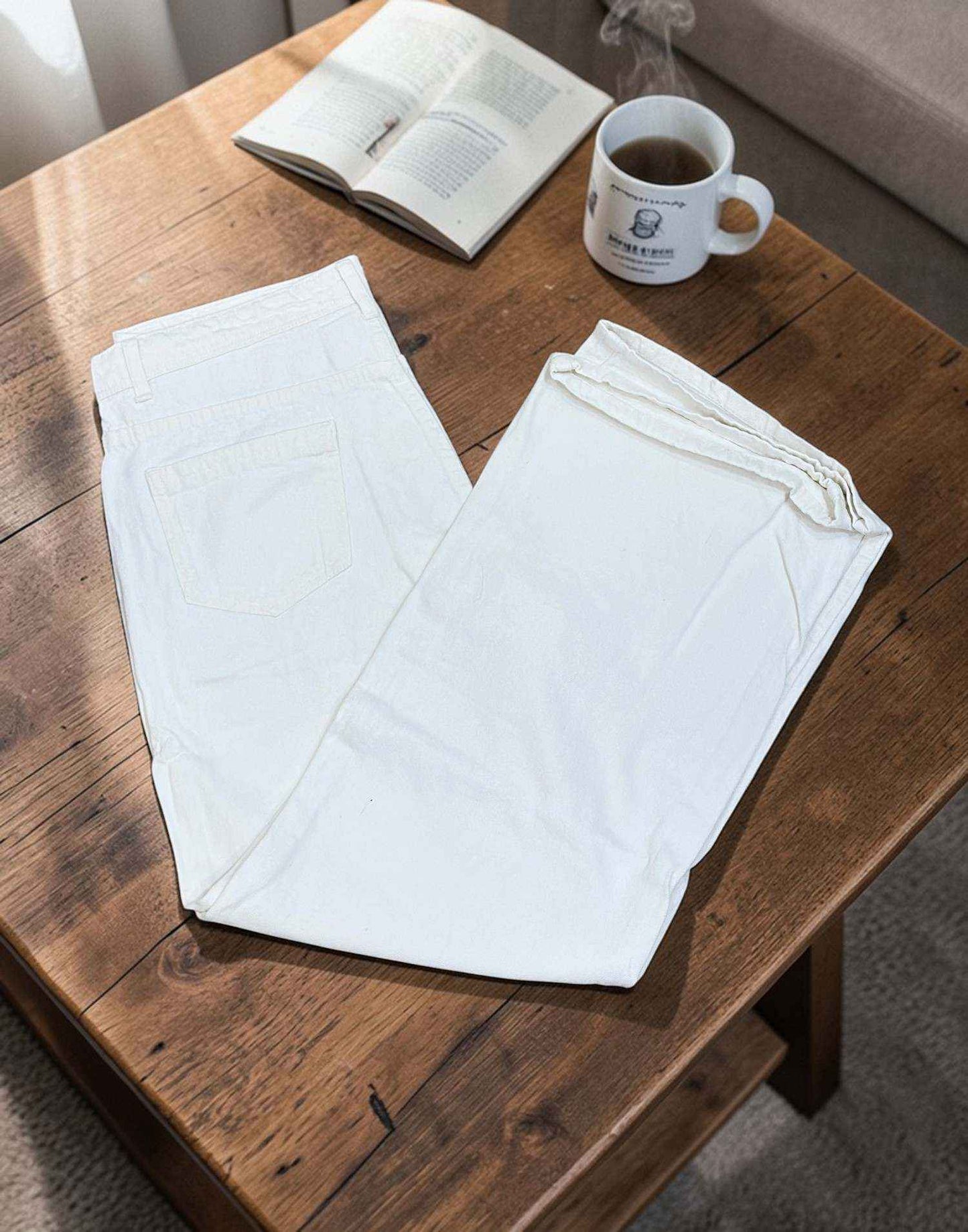 BAGGY JEANS WHITE E6817 150326BJ - ELENTRA DESIGNS BY NIMI HEINS