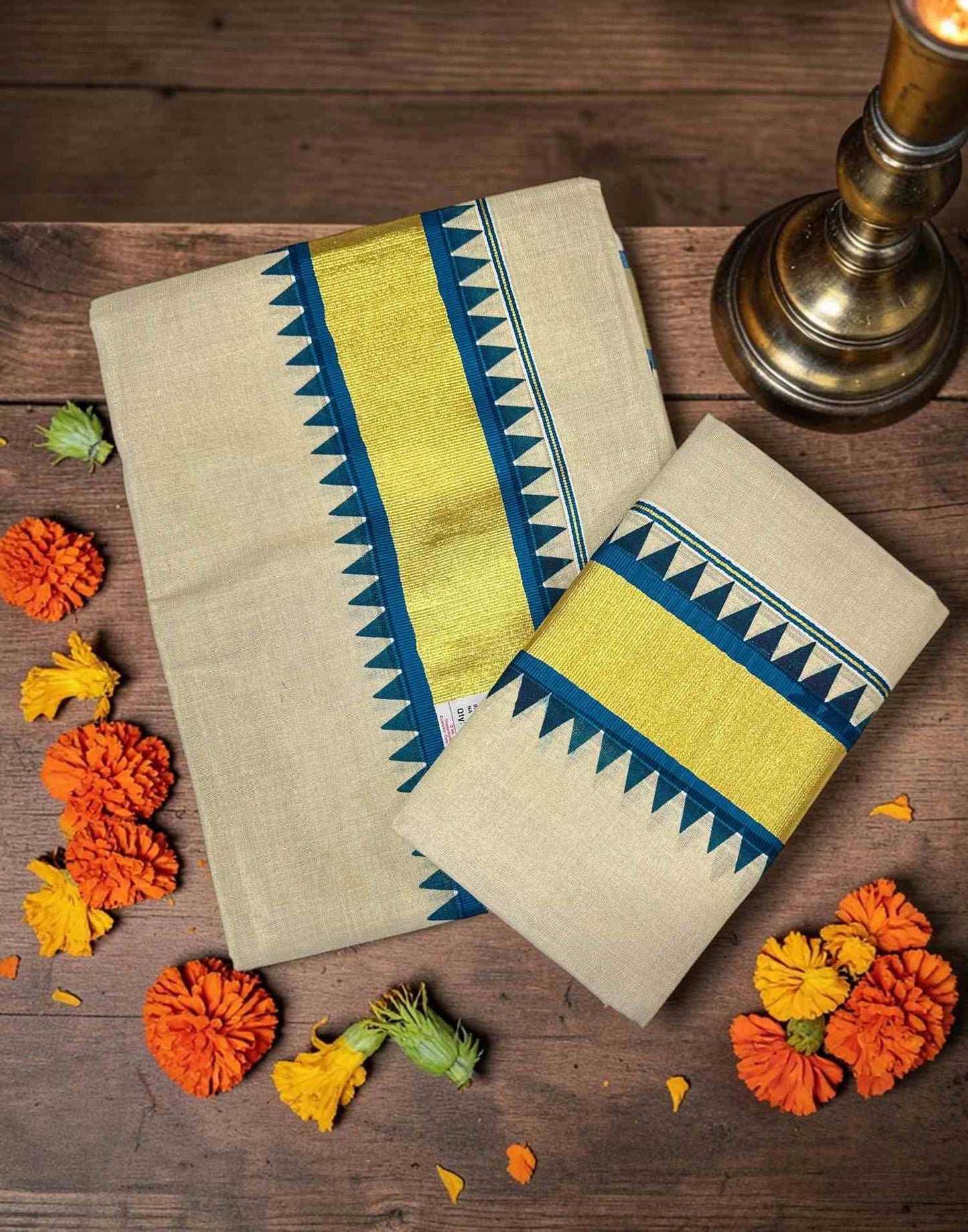 SET MUNDU PEACOCK BLUE E6825 170326SM - ELENTRA DESIGNS BY NIMI HEINS