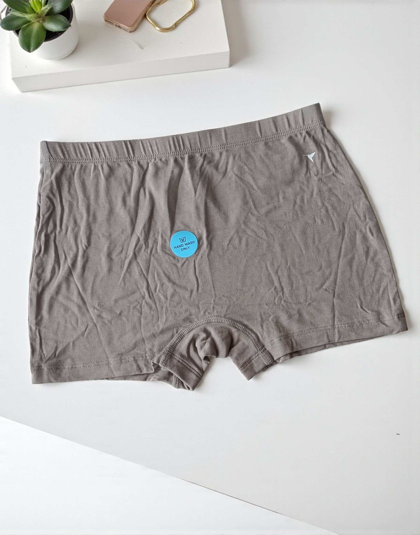 190925PS (E6431) BLOSSOM SHORTS - Light Gray