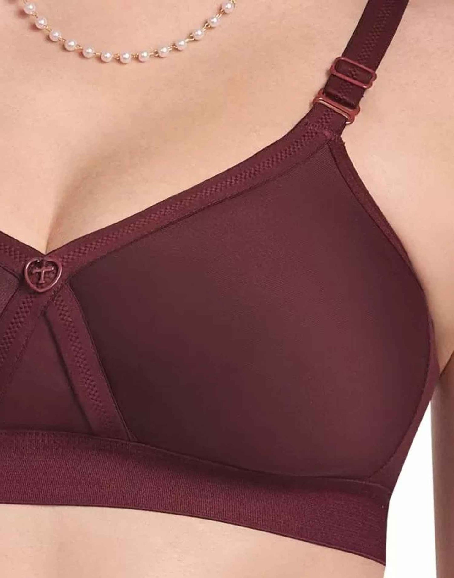 NON PADDED T-SHIRT BRA RIZA ALPA MARUN E6831 160326BR