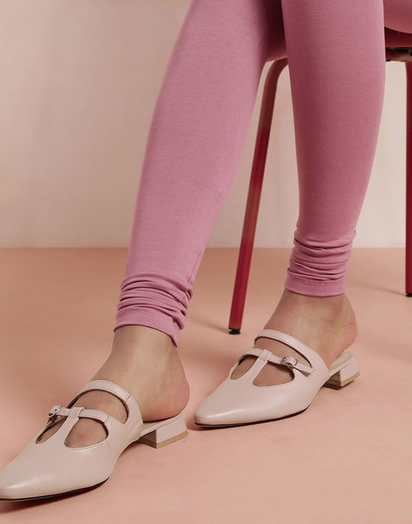 LEGGINGS TWIN BIRDS PINK PUNCH E6715 070326LG - ELENTRA DESIGNS BY NIMI HEINS