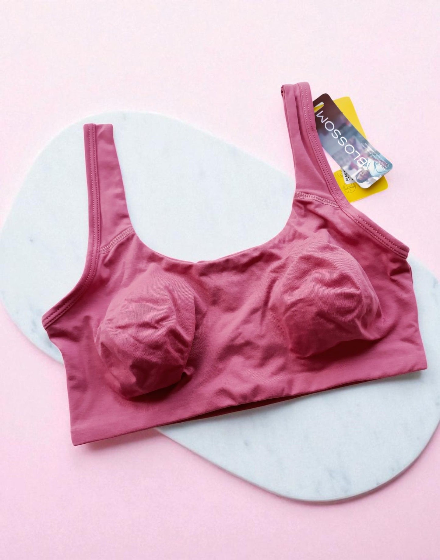 170925BR (E6436) BLOSSOM AESTHETIC BRA - Rose Gold