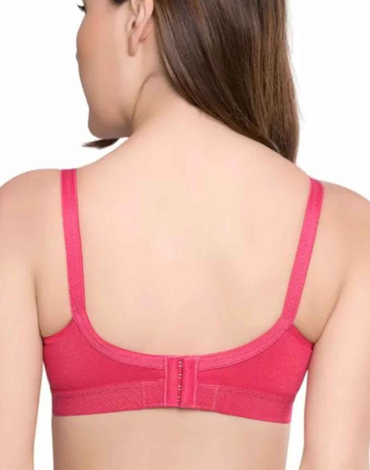 NON PADDED T-SHIRT BRA RIZA ALPA RASBERRY E6831 160326BR - ELENTRA DESIGNS BY NIMI HEINS