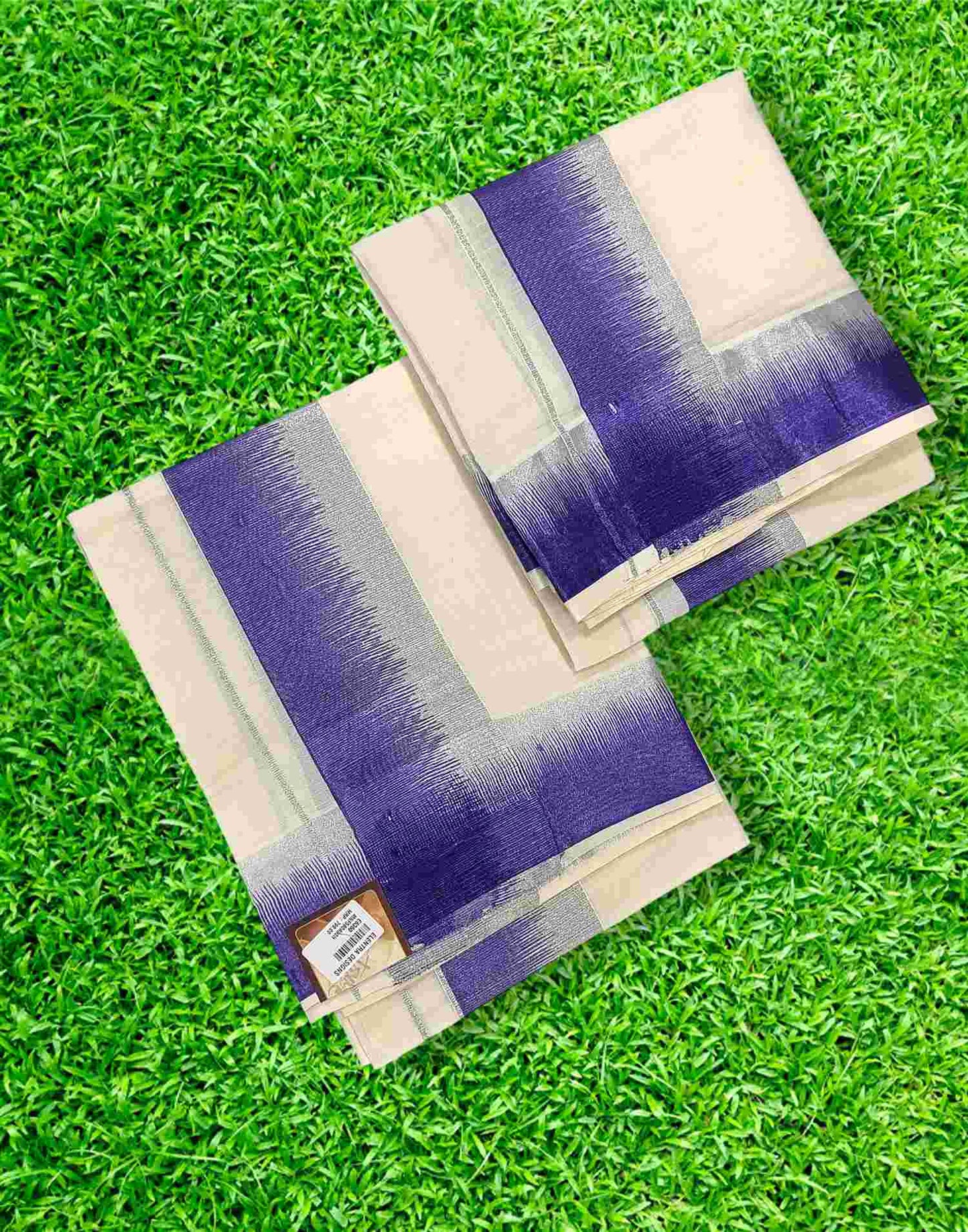 SET MUNDU CONFLOWER BLUE n SILVER E6360 170226SM - ELENTRA DESIGNS BY NIMI HEINS