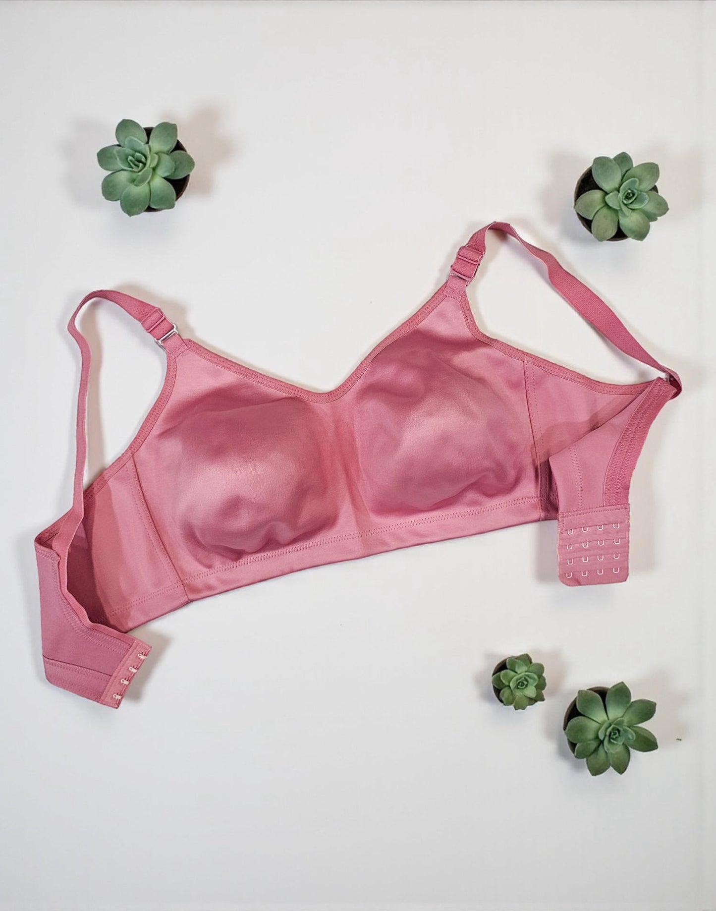 NON PADDED BRA RIZA SUPER FIT ROSE GOLD E6777 250226BR - ELENTRA DESIGNS BY NIMI HEINS