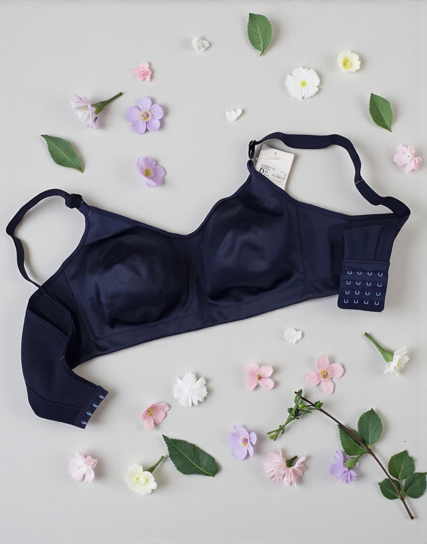 NON PADDED BRA RIZA SUPER FIT SAPPHIRE E6777 250226BR - ELENTRA DESIGNS BY NIMI HEINS