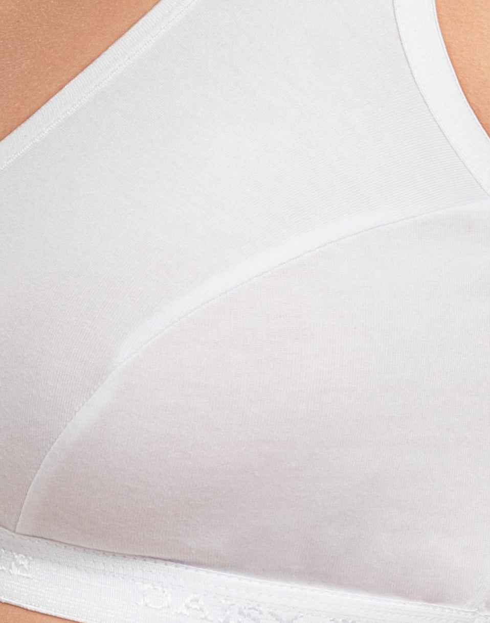 NON PADDED SPORTS BRA DAISY DEE LORA WHITE E2284 260526BR