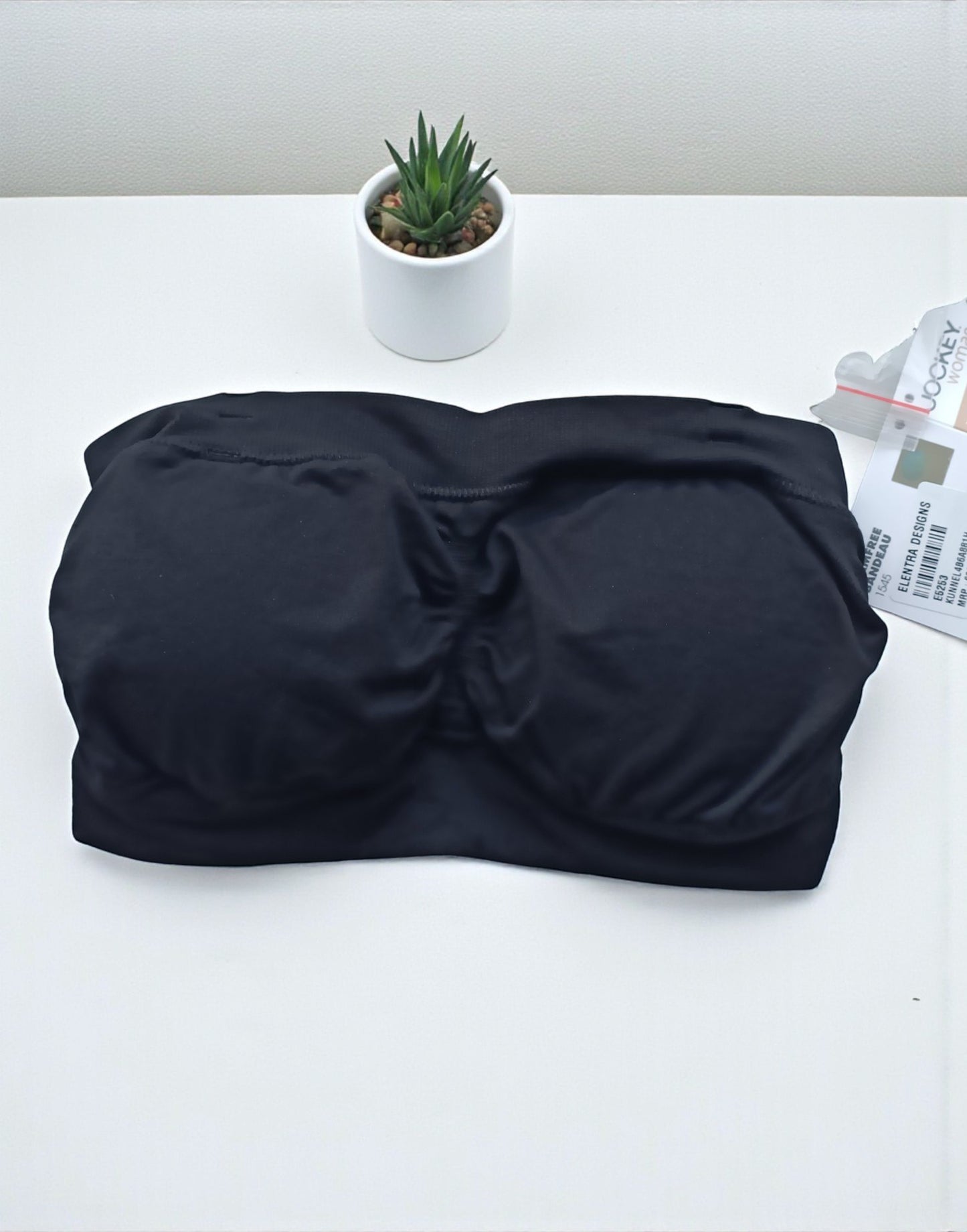 250925BR (E5253-E5254) JOCKEY FASHION ESSENTIALS PADDED BRA - Black