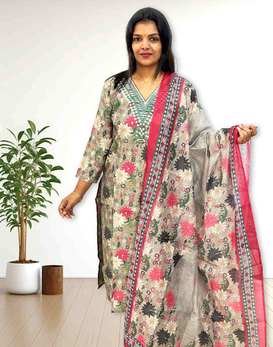 050824D (E3964) READY TO WEAR - Green - ELENTRA DESIGNS BY NIMI HEINS