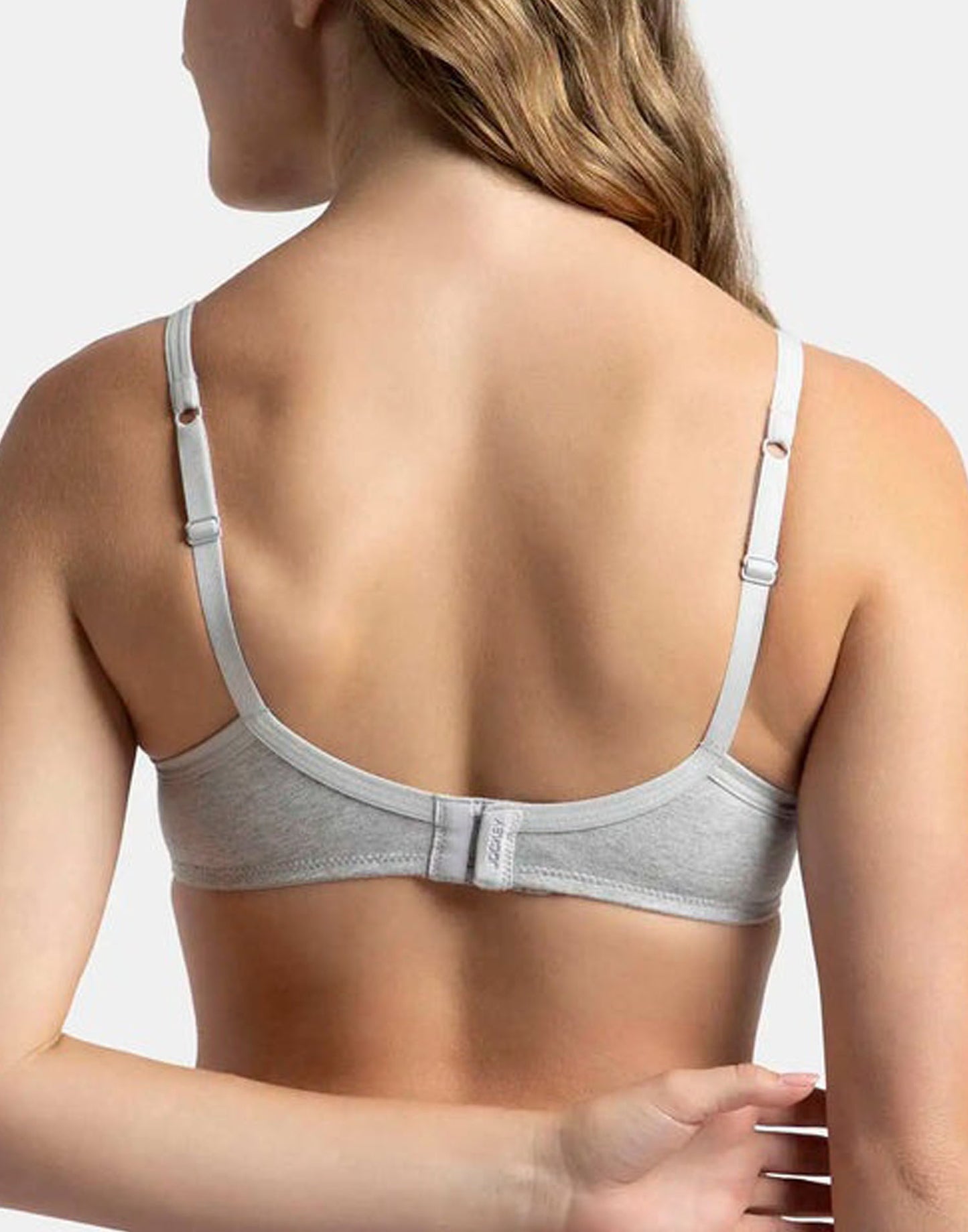 PADDED BRA JOCKEY STEEL GRAY MELANGE E5256 040725BR