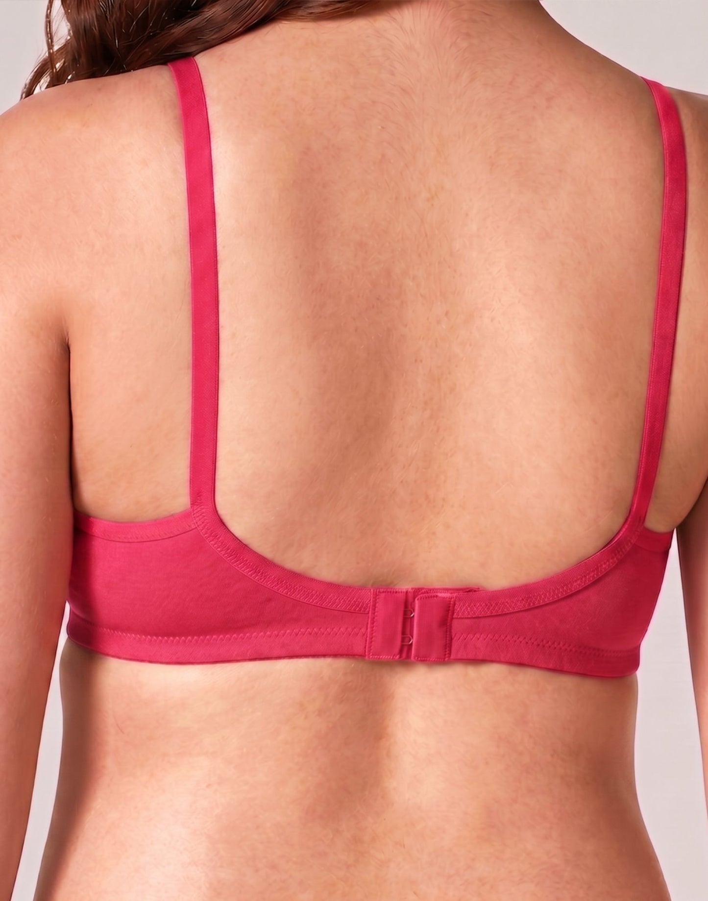 NON PADDED T-SHIRT BRA BLOSSOM LARA DARK PEACH B4U265 240625BR