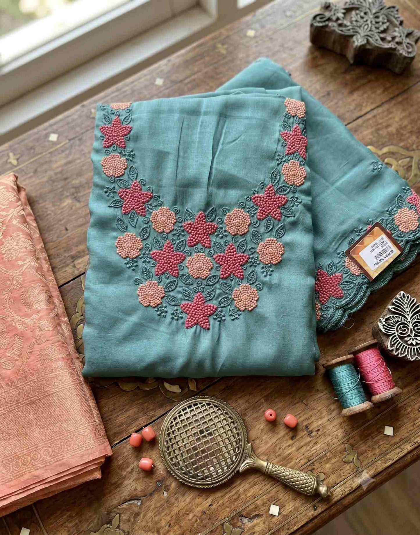 Women’s ethnic salwar suit with elegant traditional design