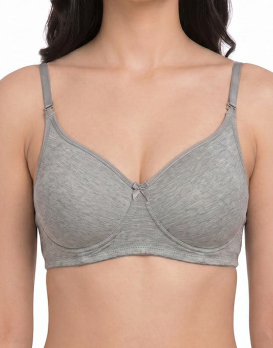 PADDED BRA BRIDA STAR SECRETS GRAY E5283 140625BR - ELENTRA DESIGNS BY NIMI HEINS