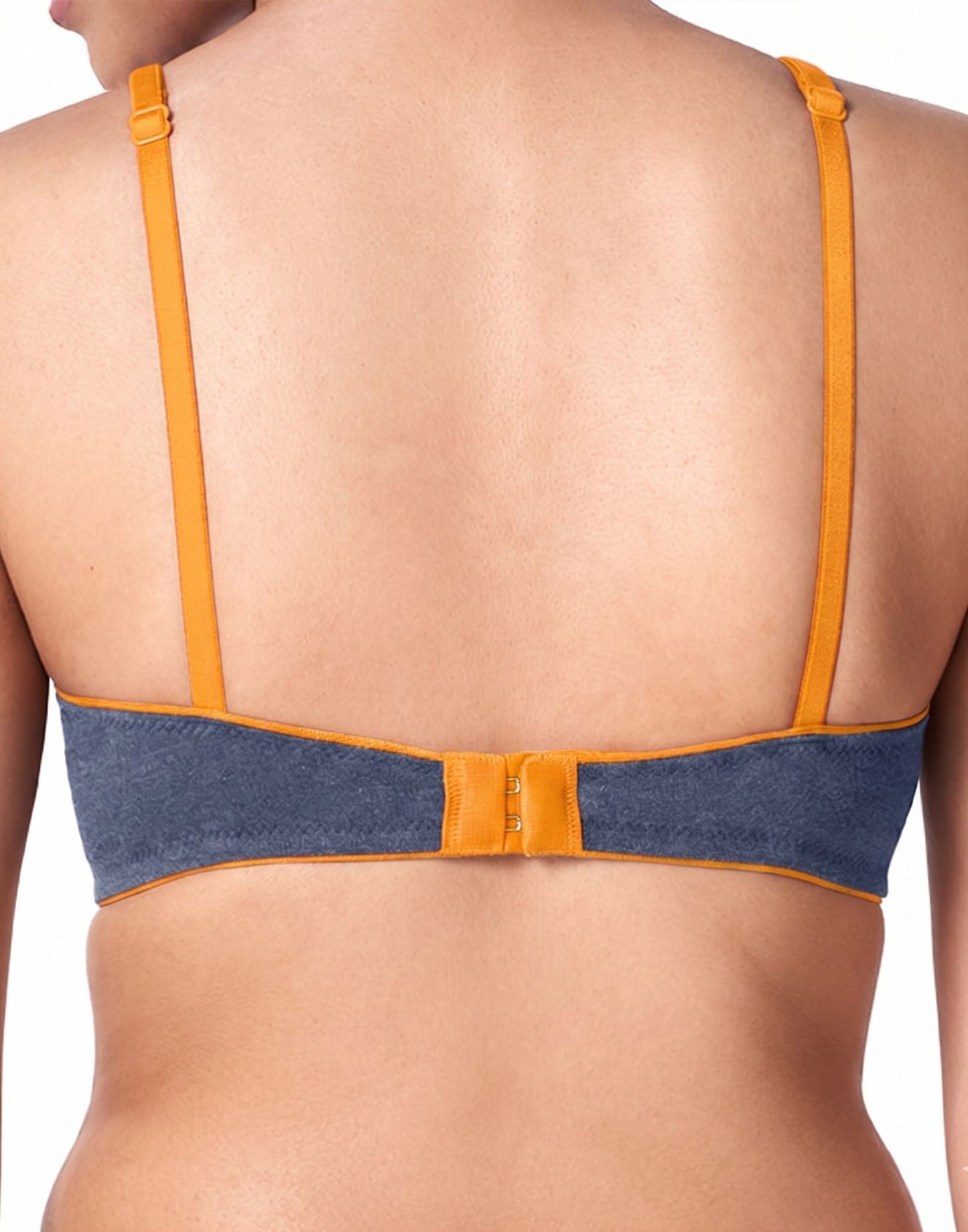 NON PADDED T-SHIRT BRA BLOSSOM BRILLIANT NAVY B4U1580 240625BR
