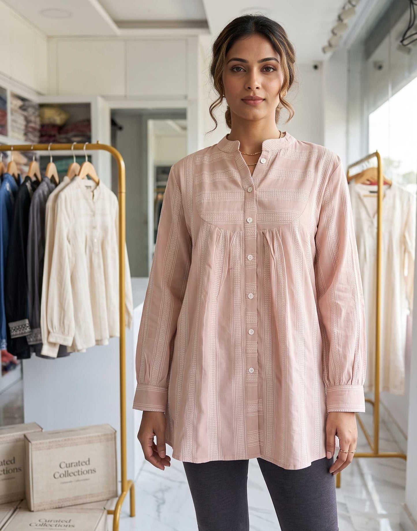 TUNICS DUSTY PEACH E5279 300626ST