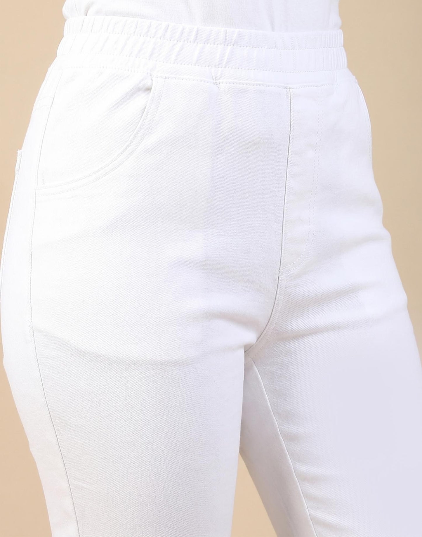 JEGGINGS INDIAN FLOWER WHITE E7036-37 050626JB