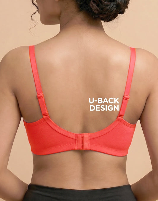 PADDED BRA BLOSSOM WELL MOULD PEACHES PINK E2069 210626BR