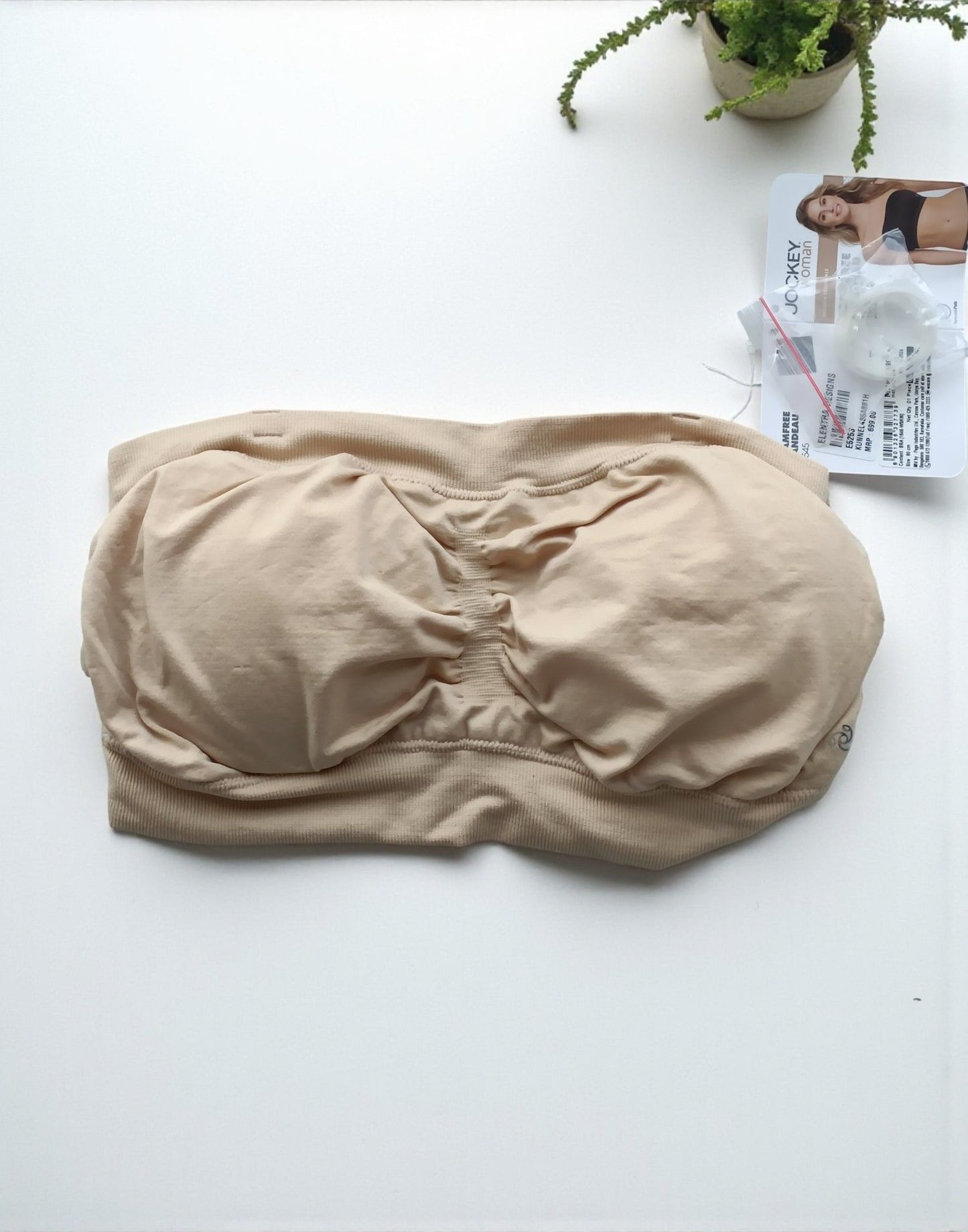 250925BR (E5253-E5254) JOCKEY FASHION ESSENTIALS PADDED BRA - Skin