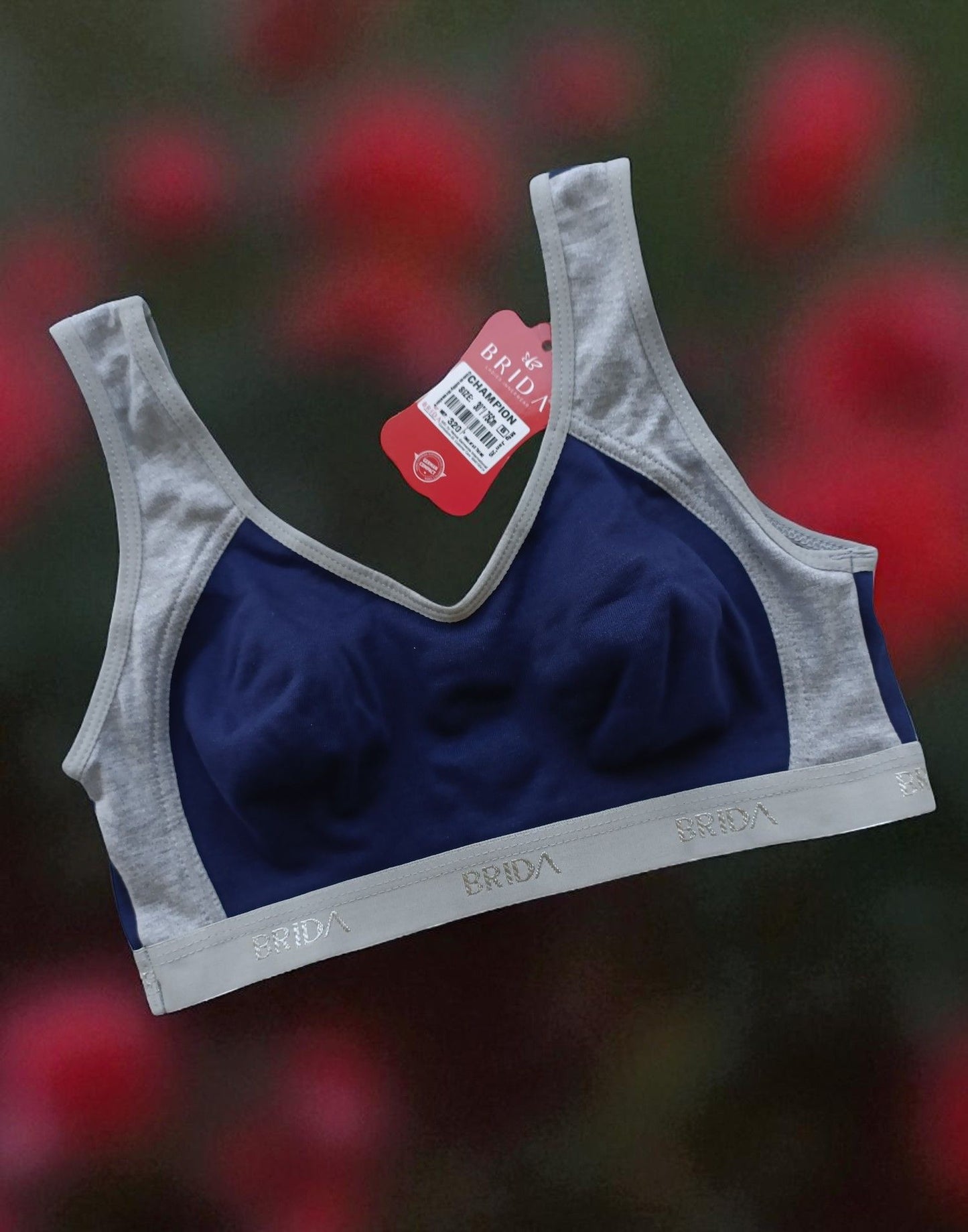 300725BR (E5287) BRIDA WORKOUT BRA - Navy Blue