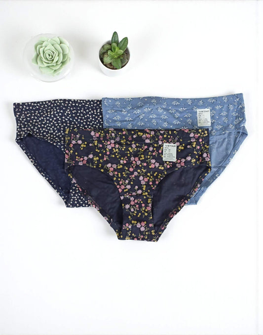 280925PS (E6421-E6424) VSTAR MOV EASY PANTIES (3 in 1 COMBO) - Assorted 10