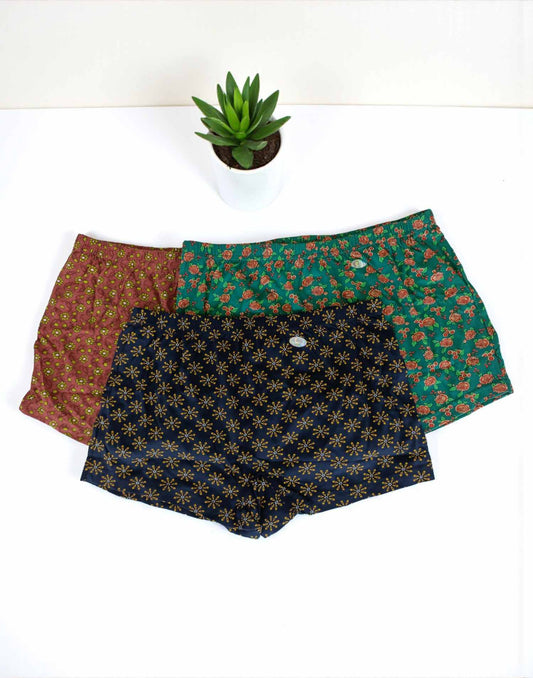 041025PS (E6082) VMAX SHORTS PANTIES (3 in 1 COMBO) - Assorted 10