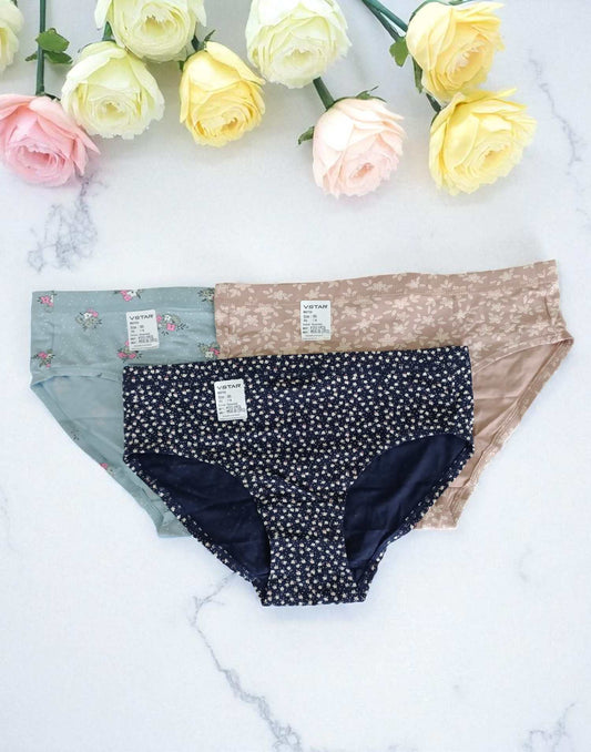 280925PS (E6421-E6424) VSTAR MOV EASY PANTIES (3 in 1 COMBO) - Assorted 12