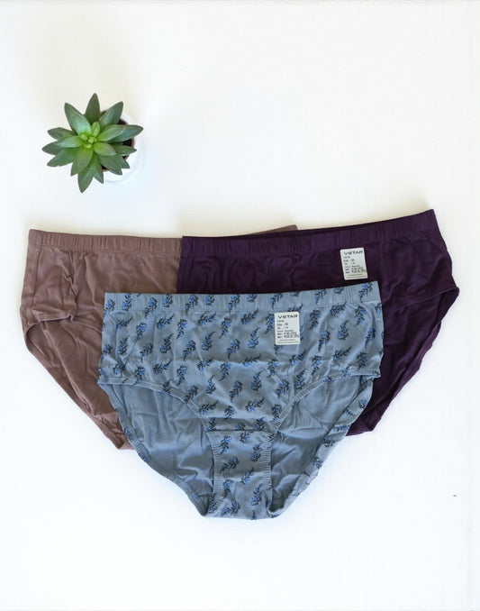 300925PS (E6422-E6423) VSTAR ESSENTIAL PANTIES (3 in 1 COMBO) - Assorted 15