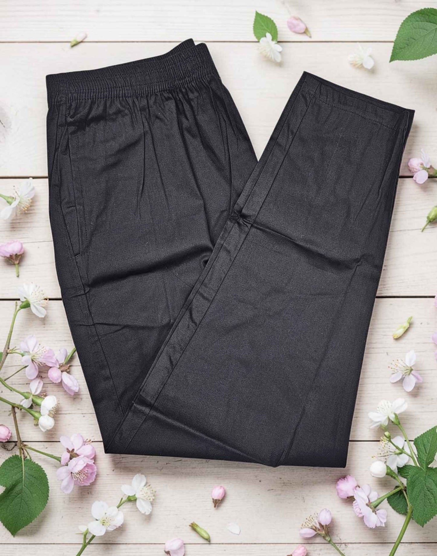 KURTI PANT ANKLE LENGTH BLACK E4426 110326BW - ELENTRA DESIGNS BY NIMI HEINS