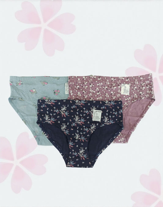 280925PS (E6421-E6424) VSTAR MOV EASY PANTIES (3 in 1 COMBO) - Assorted 2