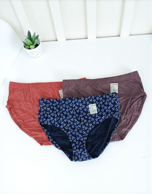 300925PS (E6422-E6423) VSTAR ESSENTIAL PANTIES (3 in 1 COMBO) - Assorted 7