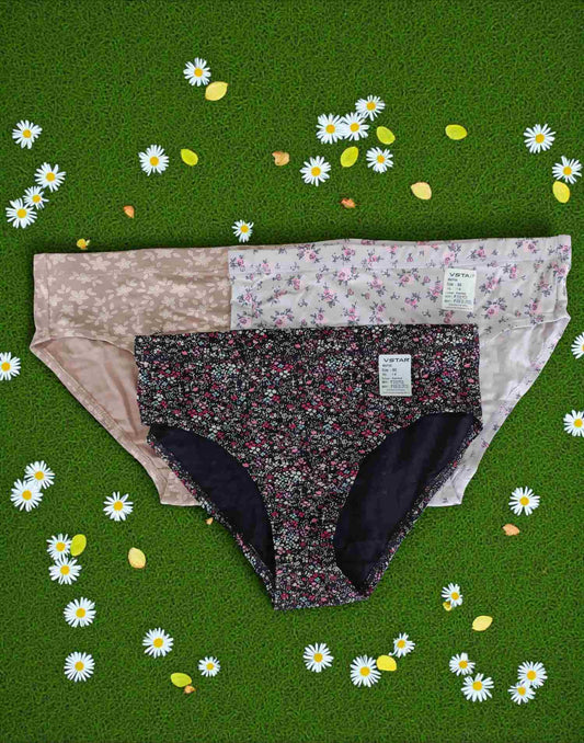 280925PS (E6421-E6424) VSTAR MOV EASY PANTIES (3 in 1 COMBO) - Assorted 8