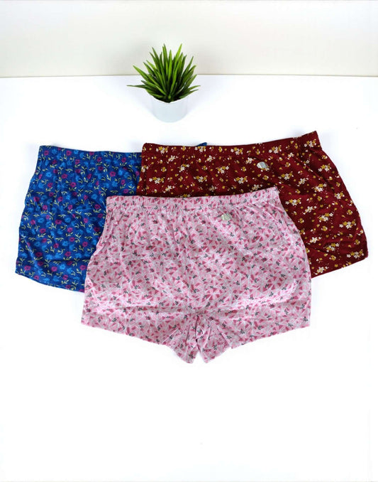 041025PS (E6082) VMAX SHORTS PANTIES (3 in 1 COMBO) - Assorted 9