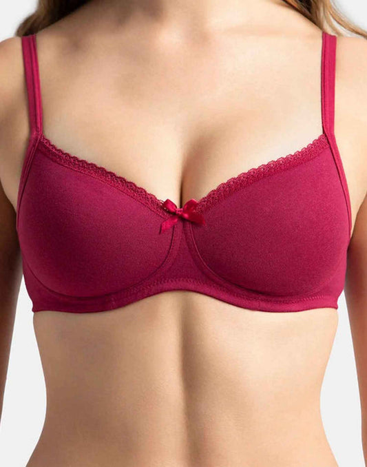 PADDED BRA JOCKEY BEET RED E5256 040725BR