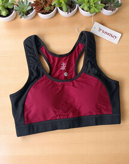 260525BR (E4351) VISMAY WORKOUT BRA - B Red