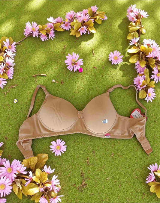 121025BR (E6071 - E6072) V-MAX PADDED BRA - Beige