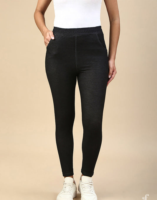 JEGGINGS BLACK E6320 200426JB - ELENTRA DESIGNS BY NIMI HEINS