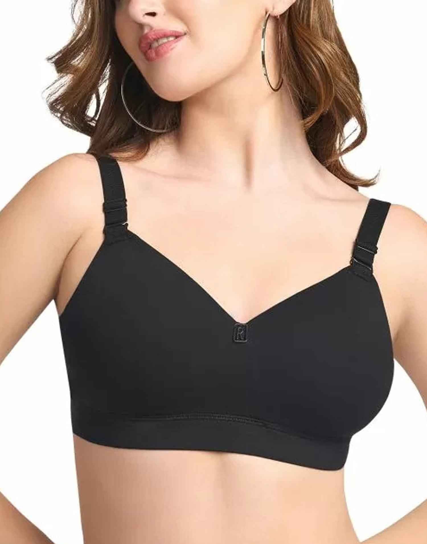 PADDED T-SHIRT BRA RIZA BESTIE BLACK E6775 200326BR
