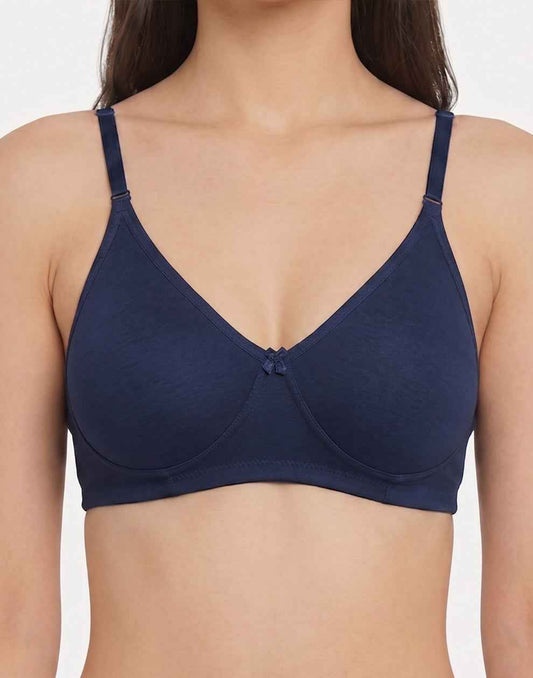 NON PADDED BRA BRIDA MONICA NAVY BLUE E6444 220925BR