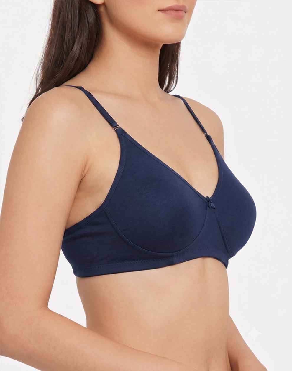 NON PADDED BRA BRIDA MONICA NAVY BLUE E6444 220925BR