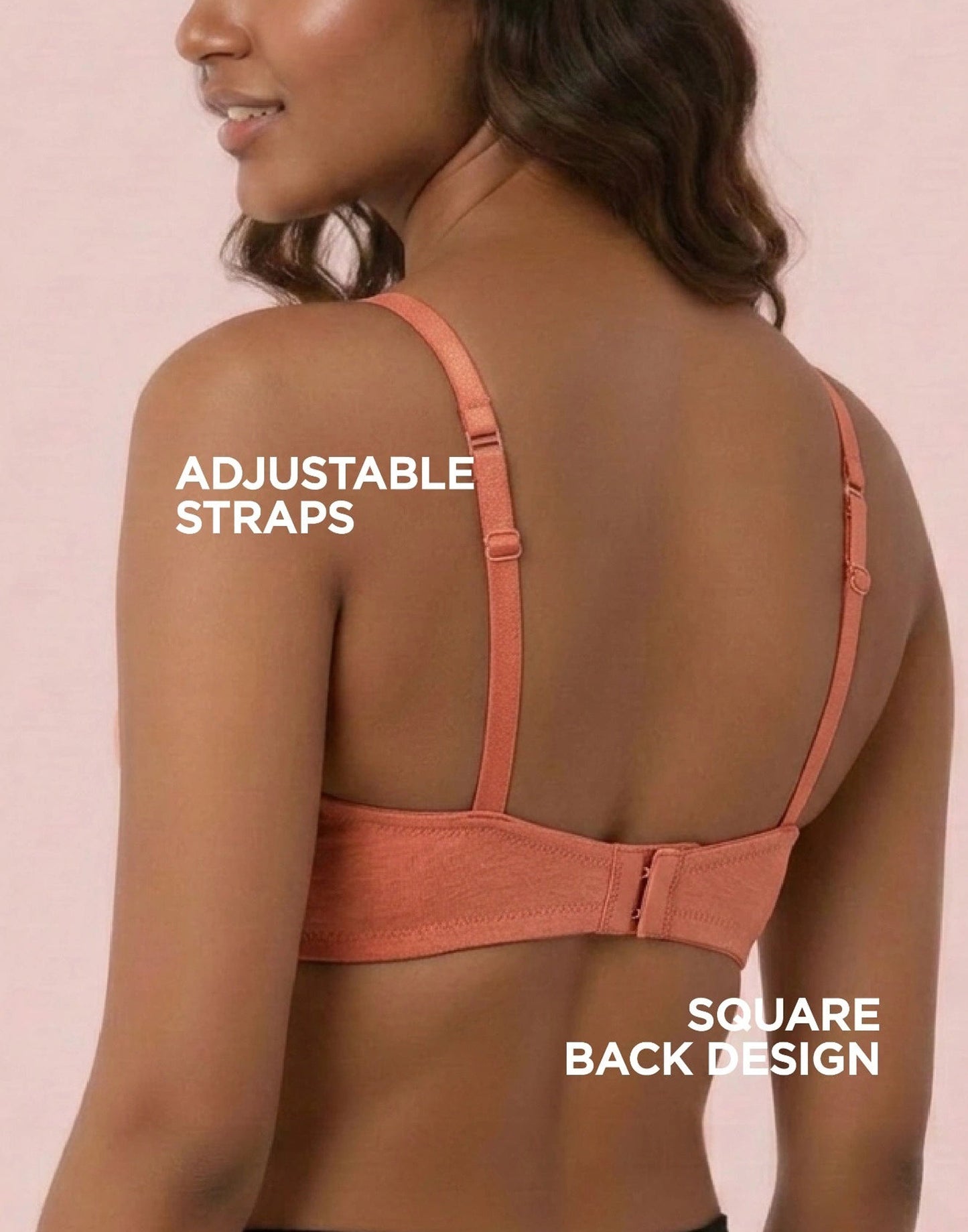 SEMI PADDED BRA BLOSSOM BELOVED PAD BRICK E3010 210626BR
