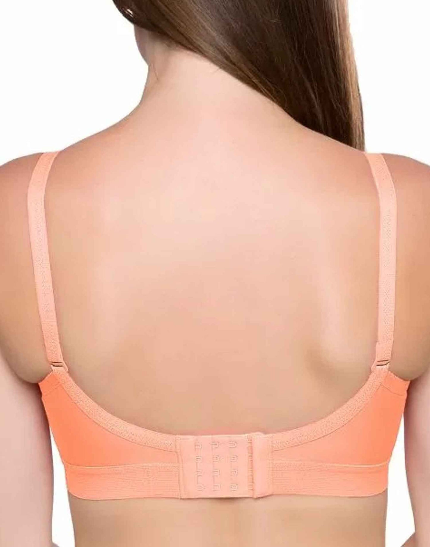 NON PADDED BRA RIZA KRUTHIKA PLAIN BUTTERSCOTCH E6832 160326BR