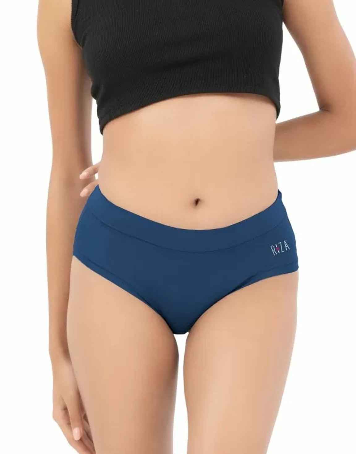 PANTY COMFY PLAIN SEAMLESS HIPSTER RIZA 3 in 1 COMBO E6854 210326PY