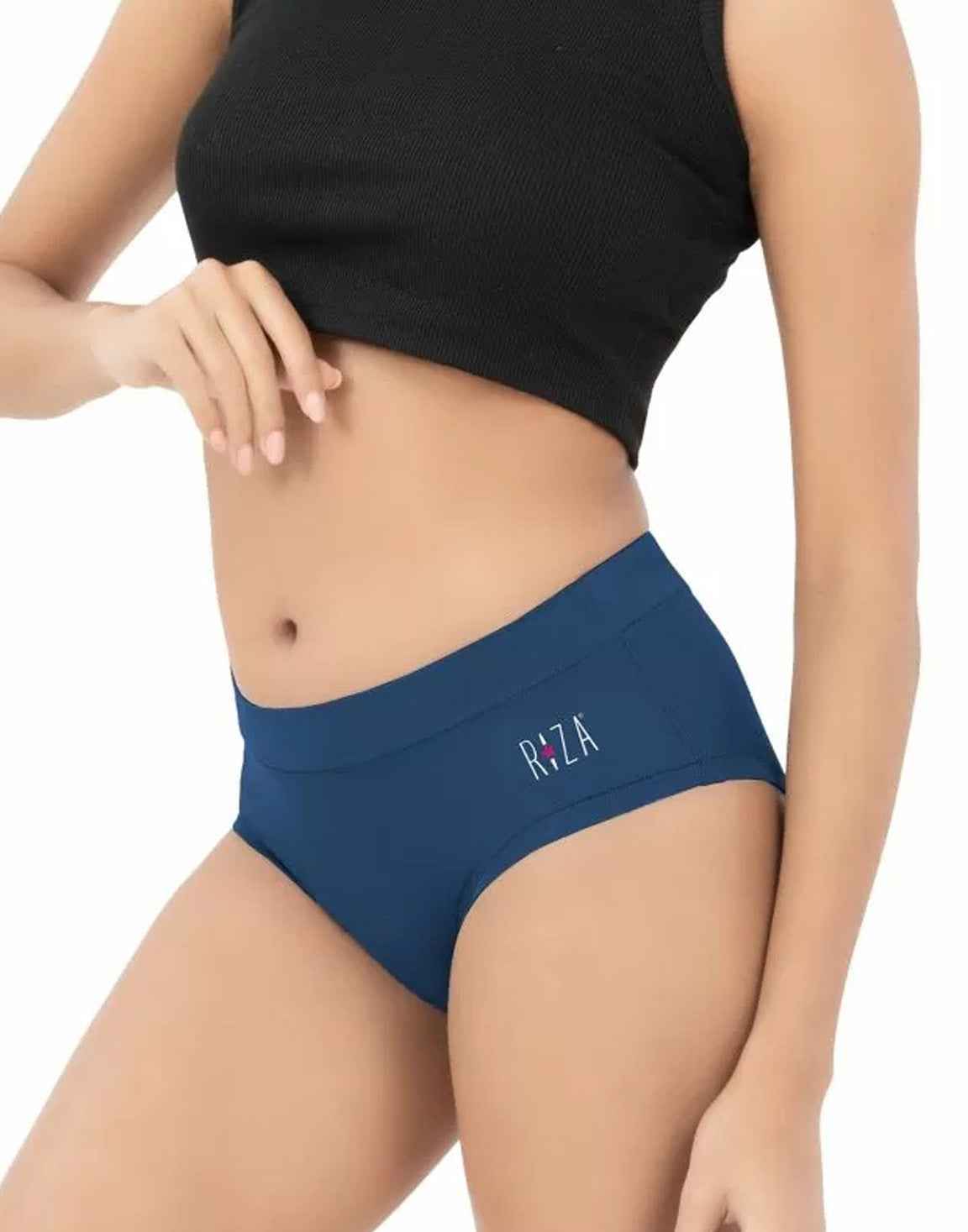 PANTY COMFY PLAIN SEAMLESS HIPSTER RIZA 3 in 1 COMBO E6854 210326PY