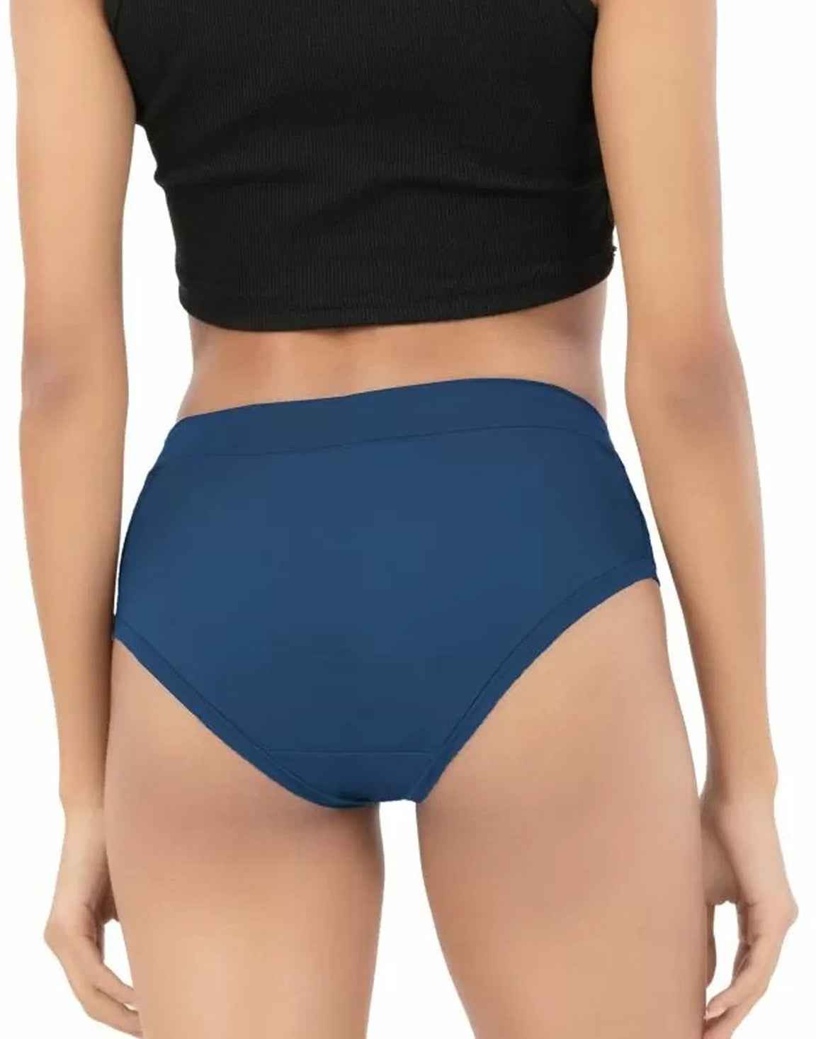 PANTY COMFY PLAIN SEAMLESS HIPSTER RIZA 3 in 1 COMBO E6854 210326PY
